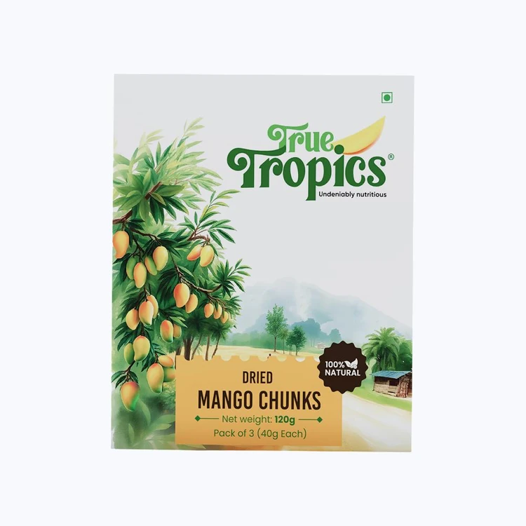 TRUE TROPICS Dried Mango Chunks