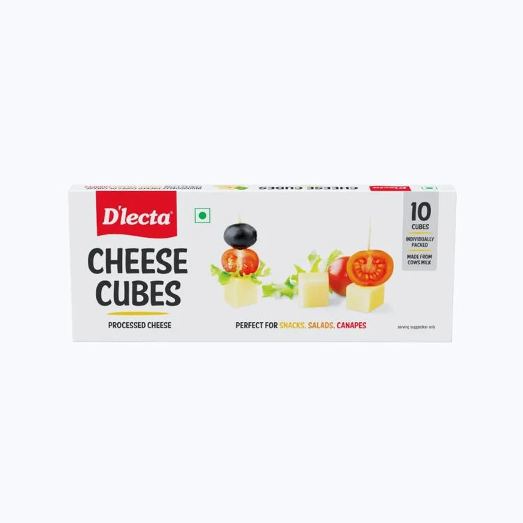 D'lecta Cheese Cubes (10 cubes)