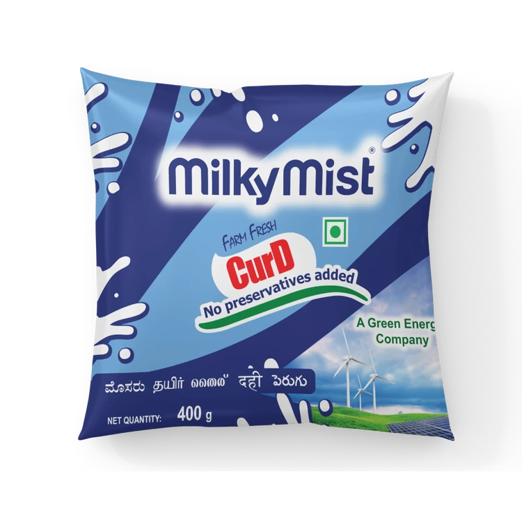 Milky Mist Farm Fresh Pouch Curd