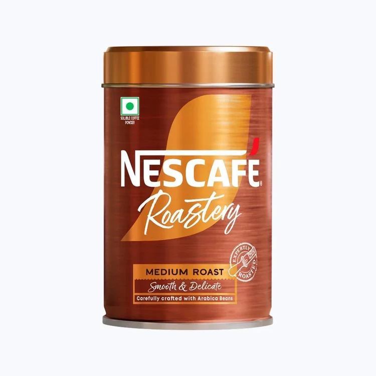 Nescafe Roastery - Medium Roast Instant Coffee (Smooth & Delicate)