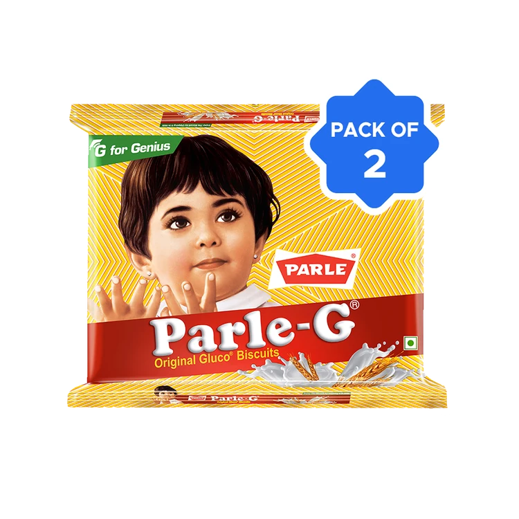 Parle-G Original Gluco Biscuit - Pack of 2