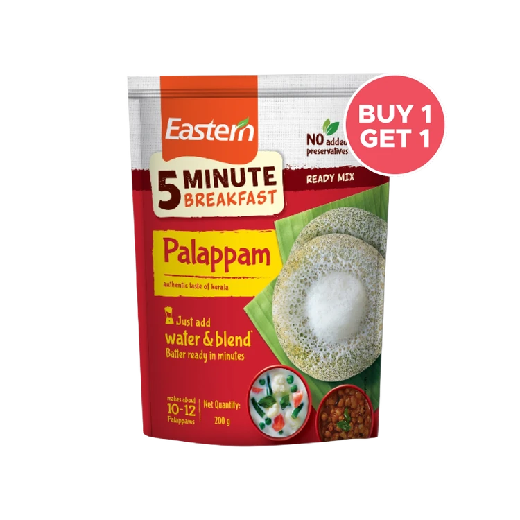 Eastern 5 Mins Breakfast Palappam Instant Mix - Buy 1 Get 1 Free