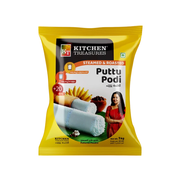 Kitchen Treasures Puttupodi (Puttu Pudi)
