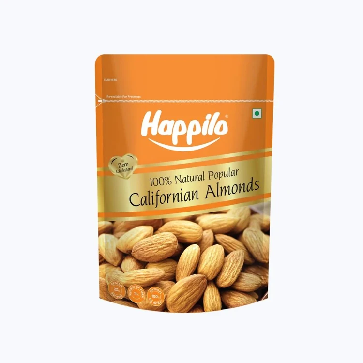 Happilo 100% Natural Popular Californian Almonds (Badami)