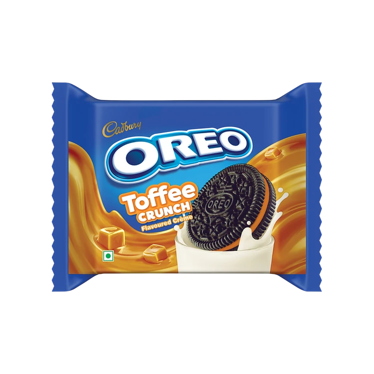 Cadbury Oreo Toffee-Crunch Sandwich Cream Biscuits