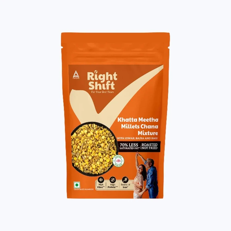 ITC Right Shift Roasted Khatta Meetha Millets Chana Mixture