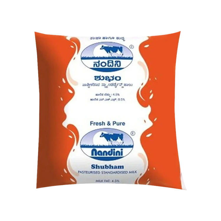 Nandini Shubham Pasteurised Standardized Fresh Milk