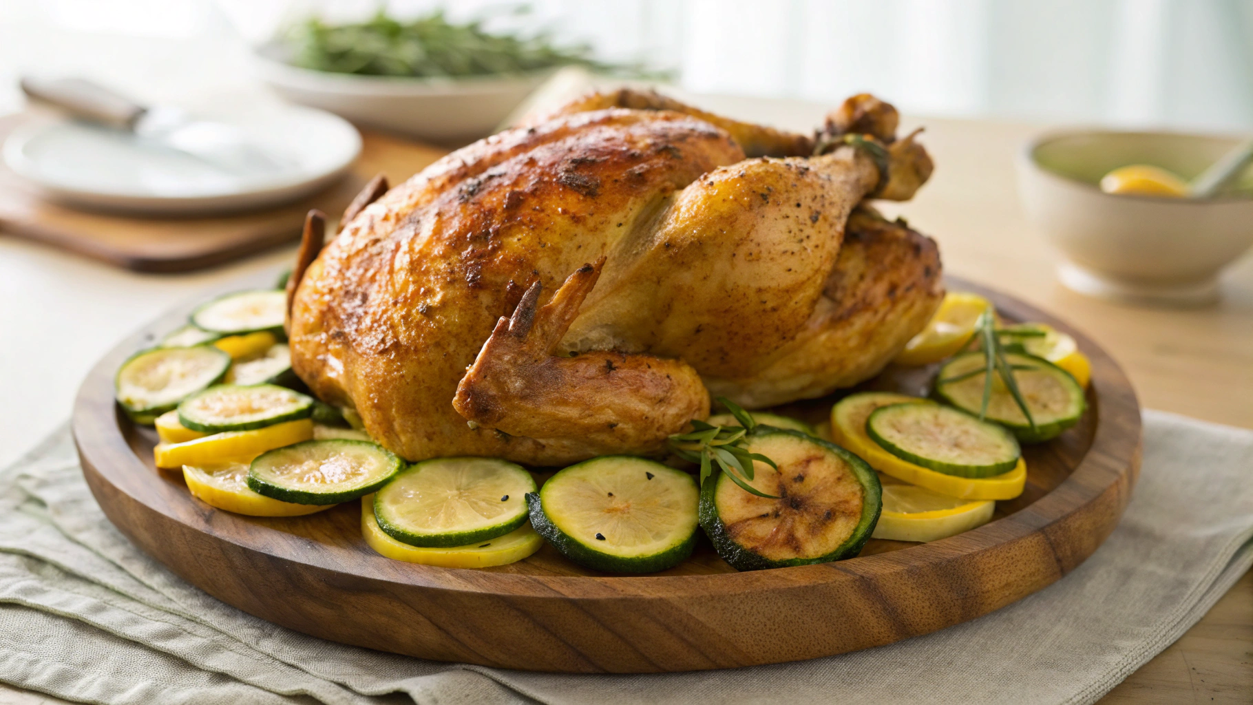 Animal Based Roasted Chicken and Zucchini