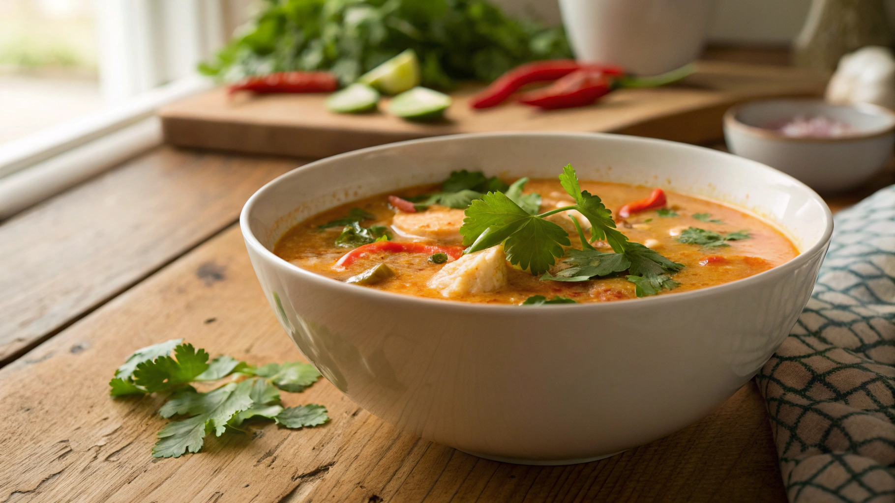 Paleo Instant Pot Tom Yum Soup