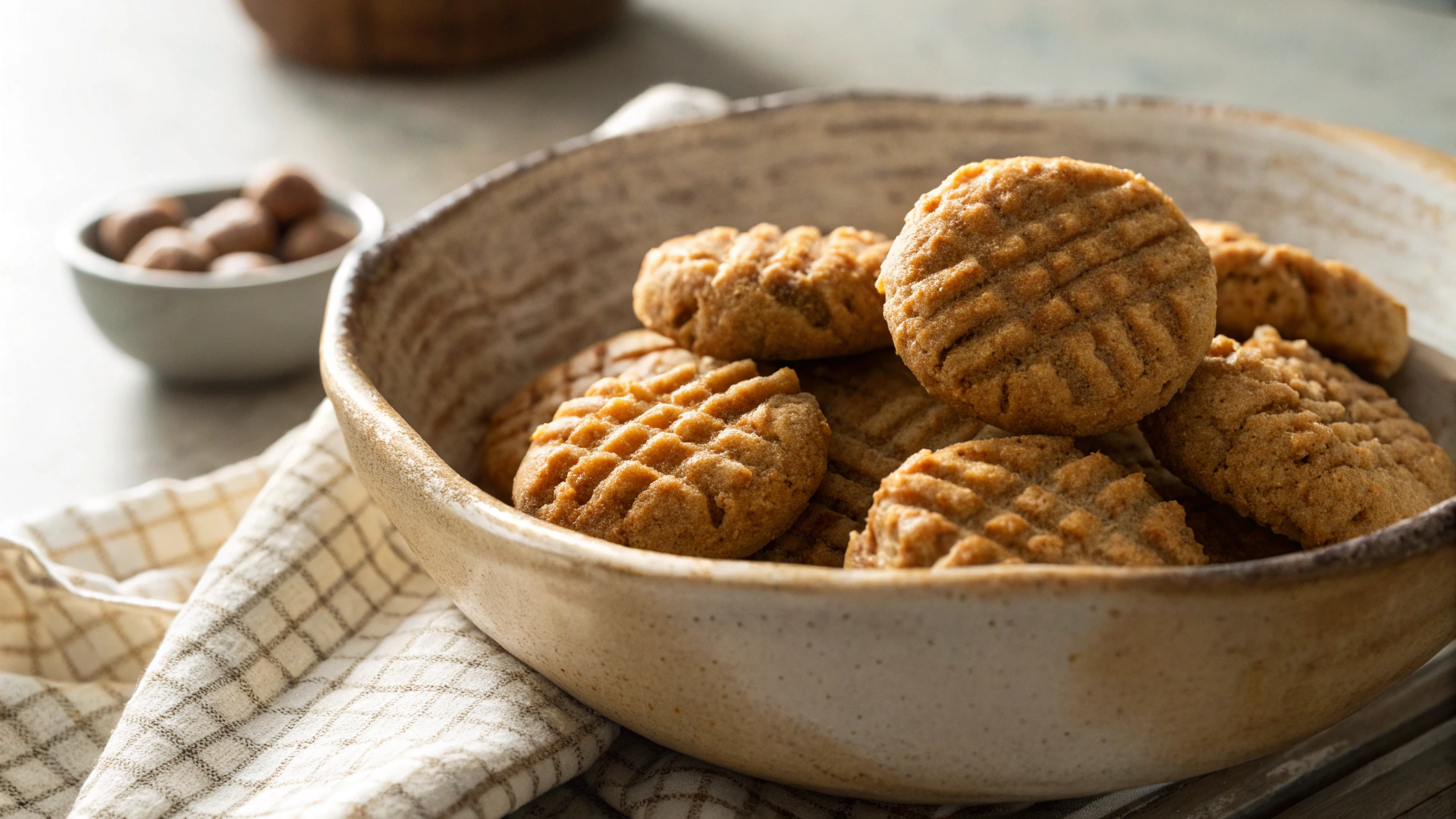 Best Keto 3-Ingredient No Bake Peanut Butter Cookies
