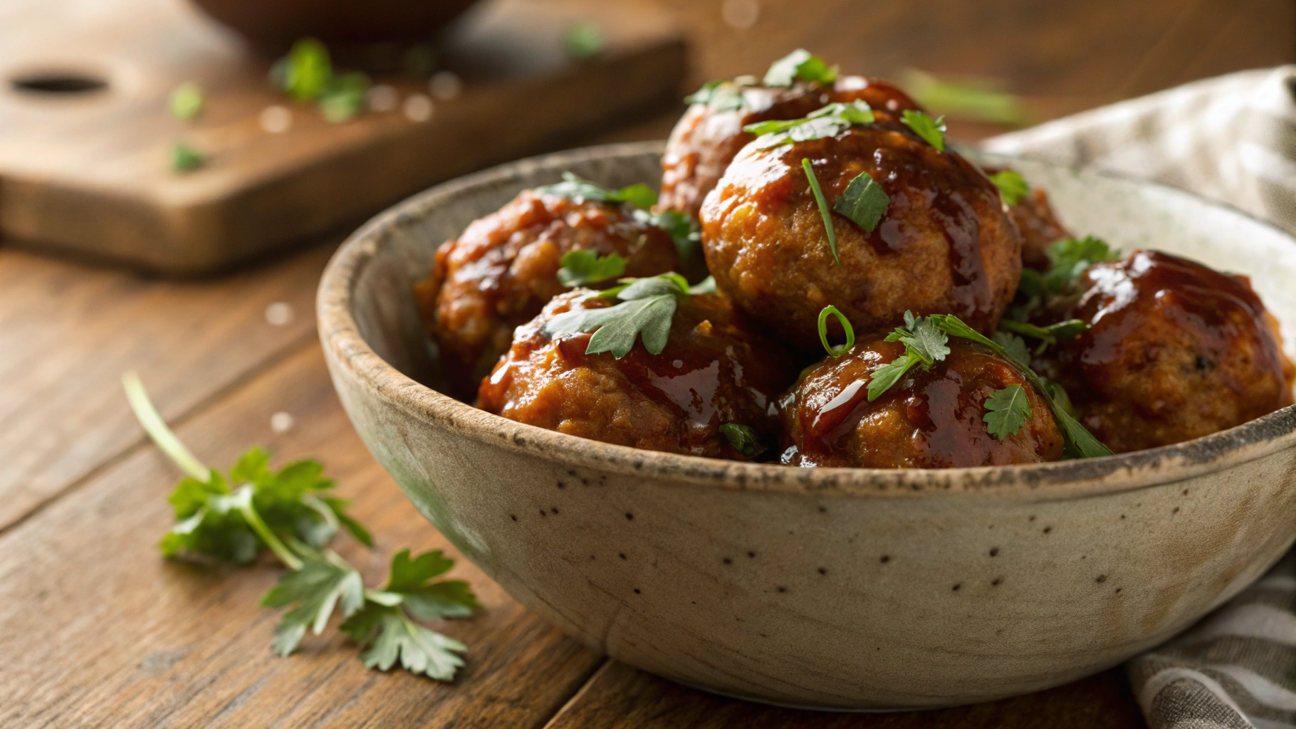 Best Keto BBQ Chicken Meatballs