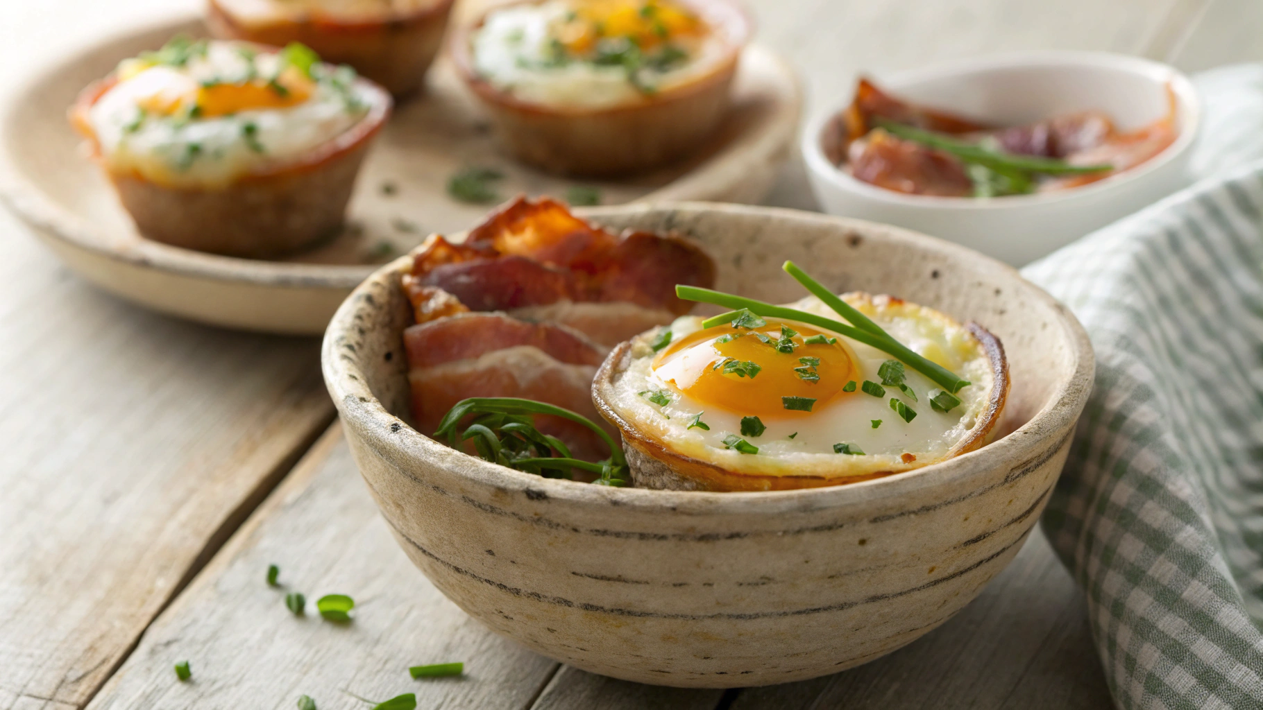 Best Keto Breakfast Meat Egg Cups