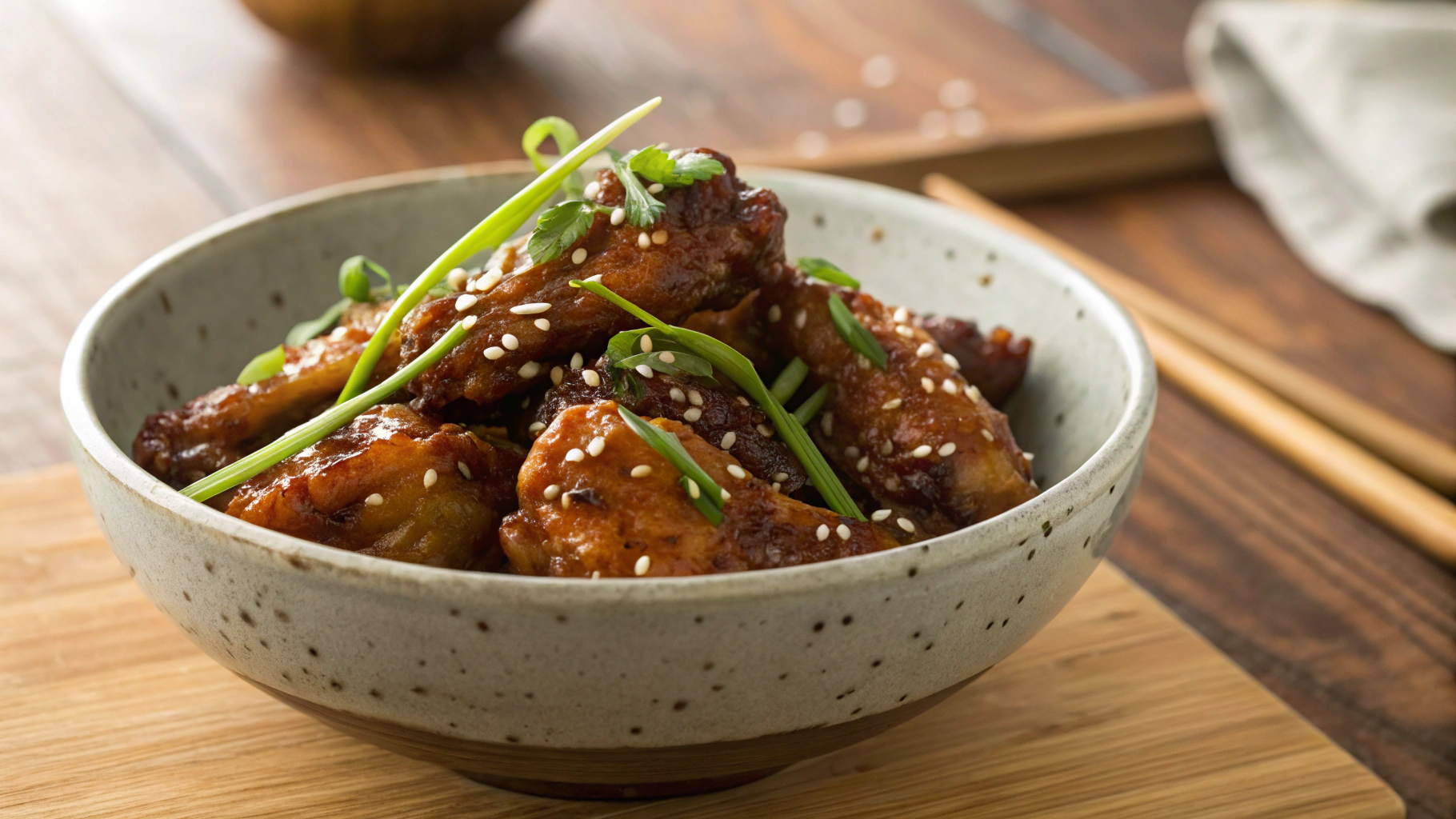 Best Keto Chinese Sticky Chicken Wings
