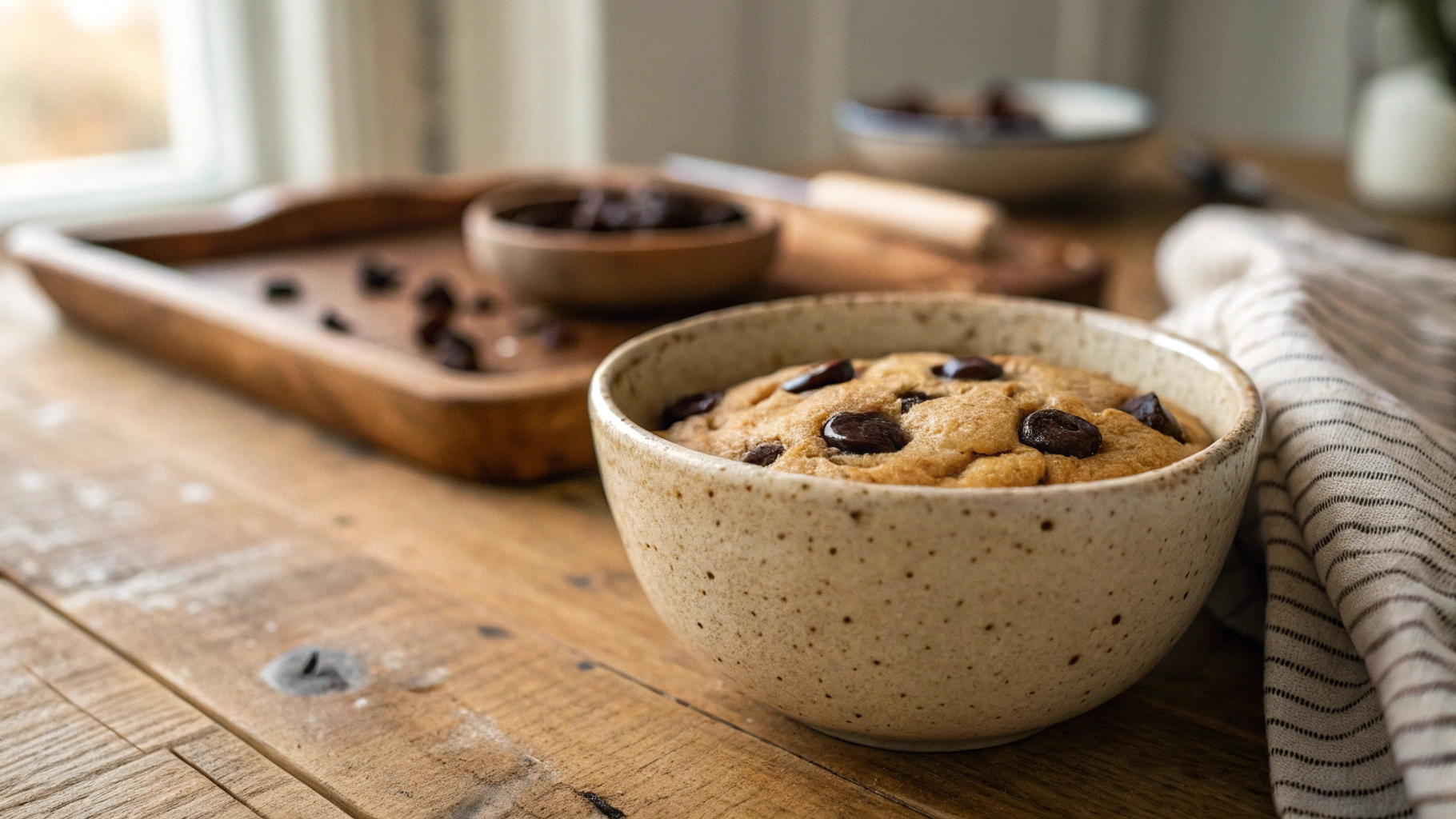 Best Keto Chocolate Chip Mug Cookie