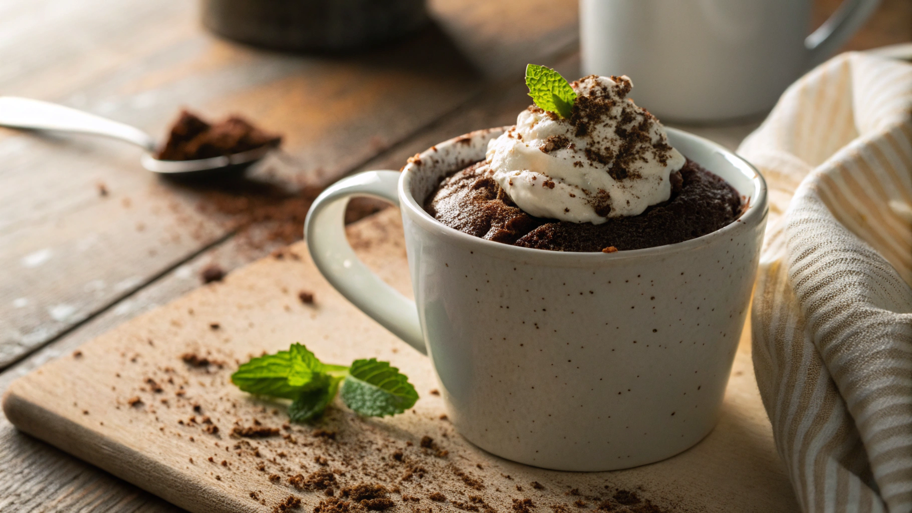 Best Keto Chocolate Mug Cake