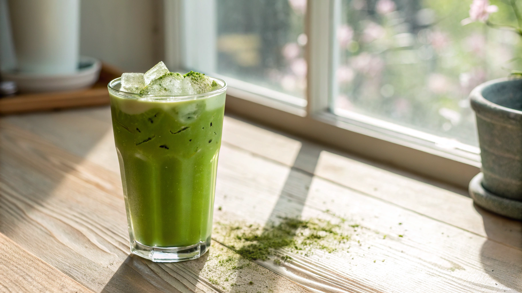 Best Keto Iced Matcha Latte