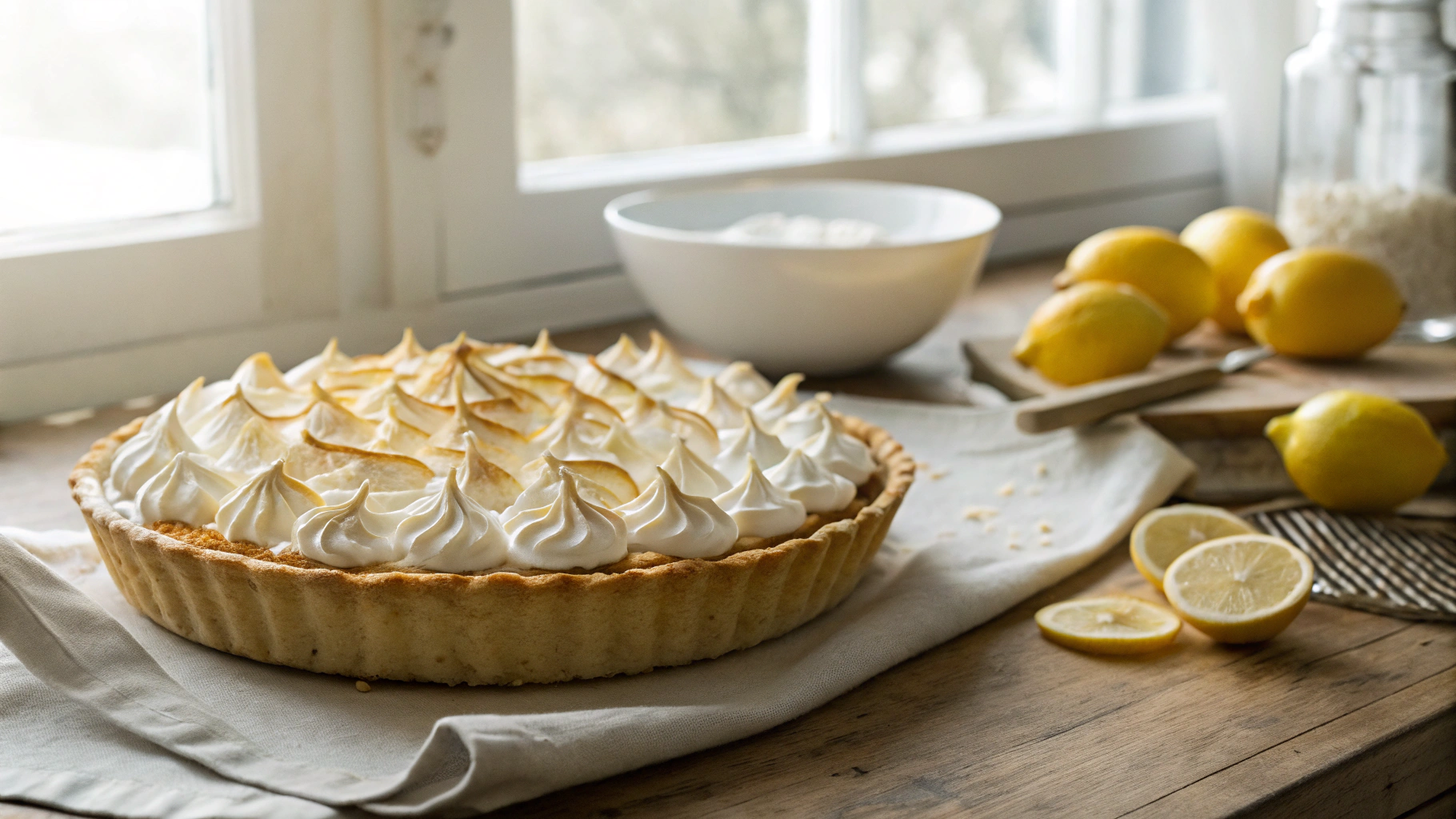 Best Keto Lemon Meringue Pie