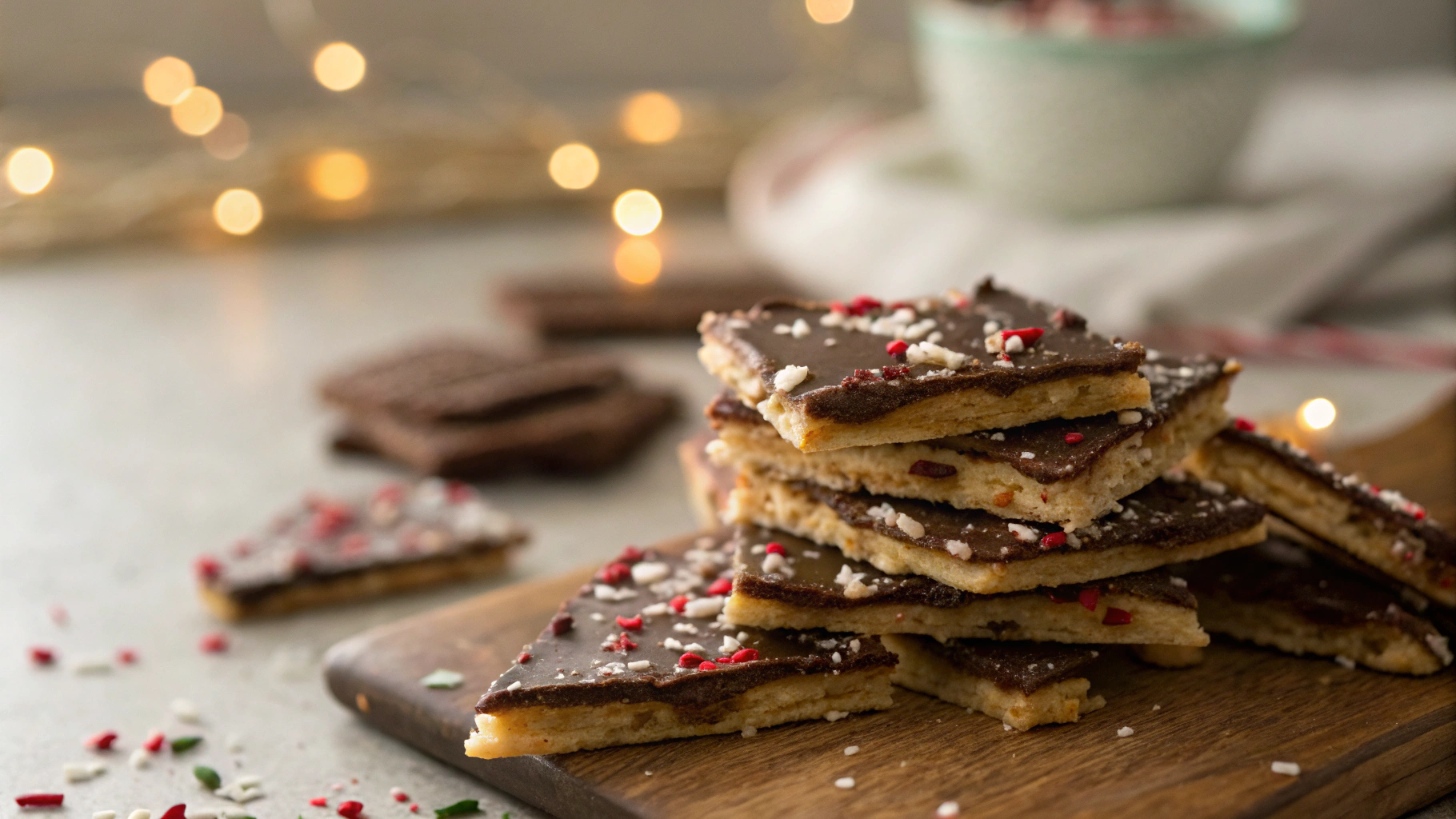 Best Keto Peppermint Chocolate Christmas Crack
