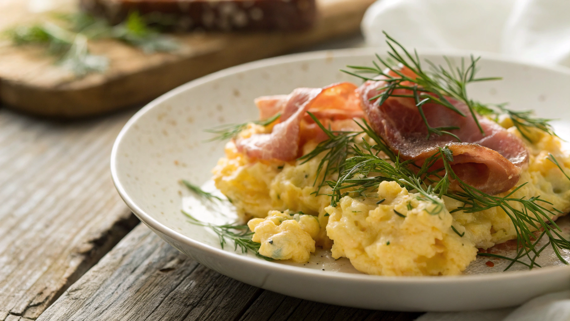 Best Keto Prosciutto Scrambled Eggs