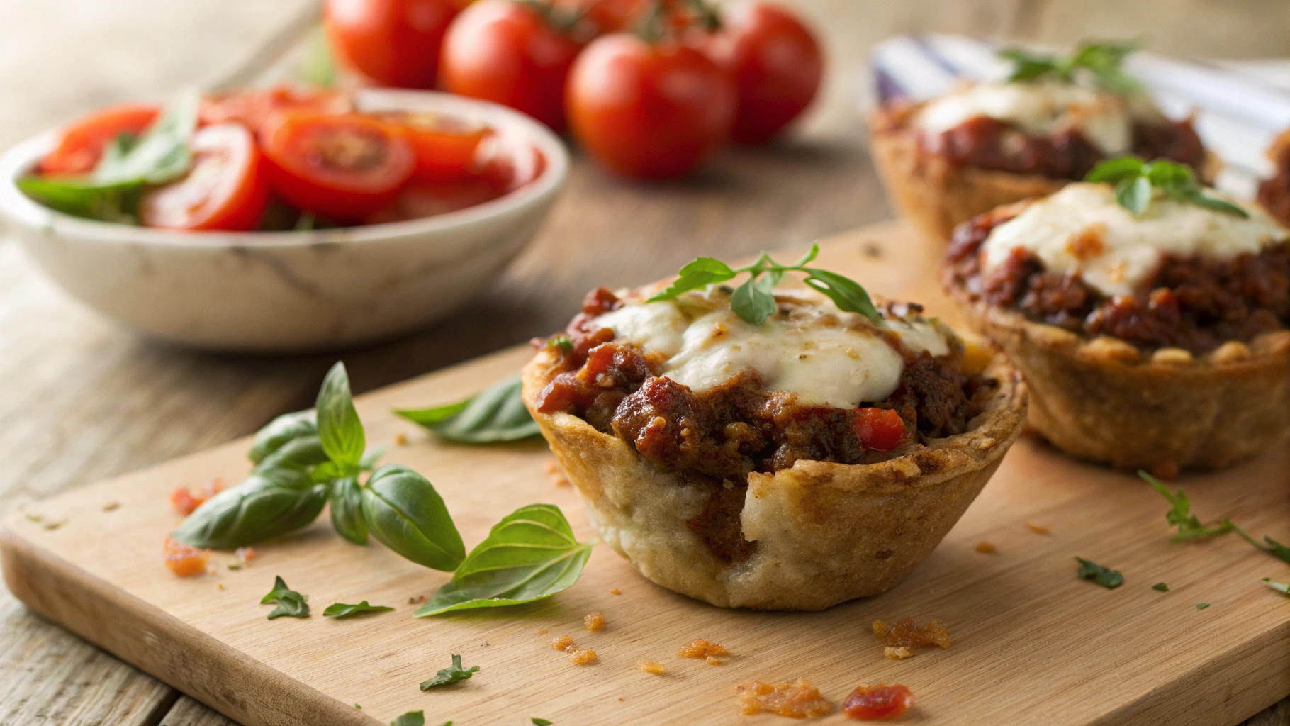 Carnivore Cheesy Italian Ground Beef Frittata Cups