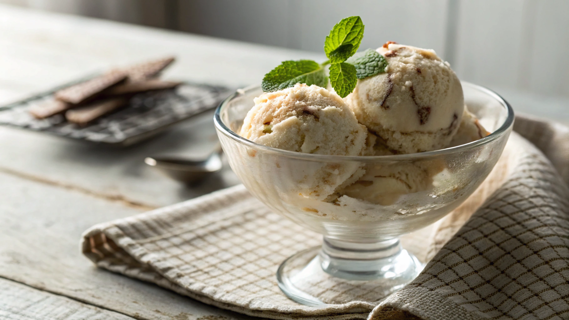 Keto Carnivore No-Churn Vanilla Ice Cream