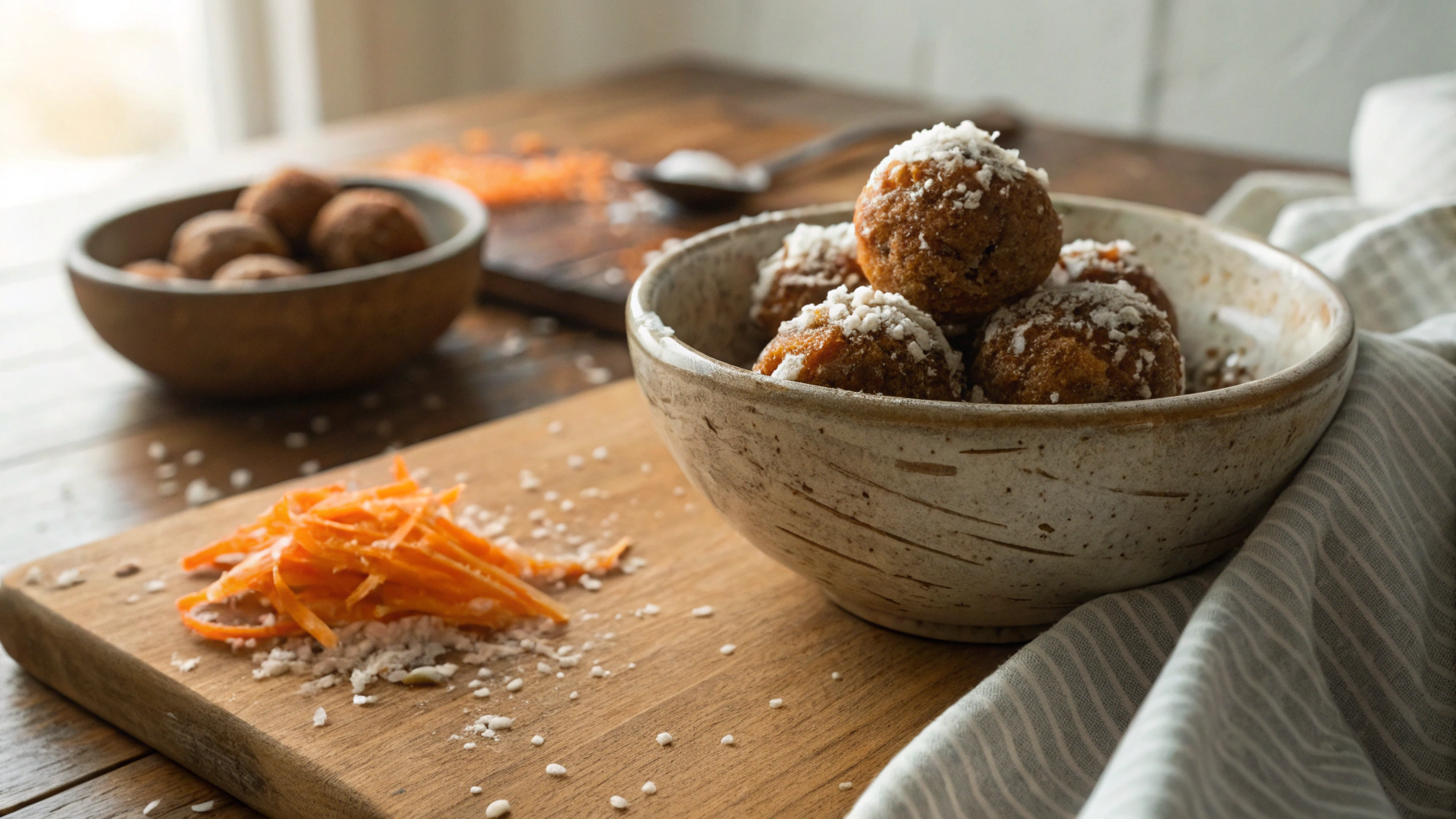 Keto Carrot Cake Paleo Energy Balls