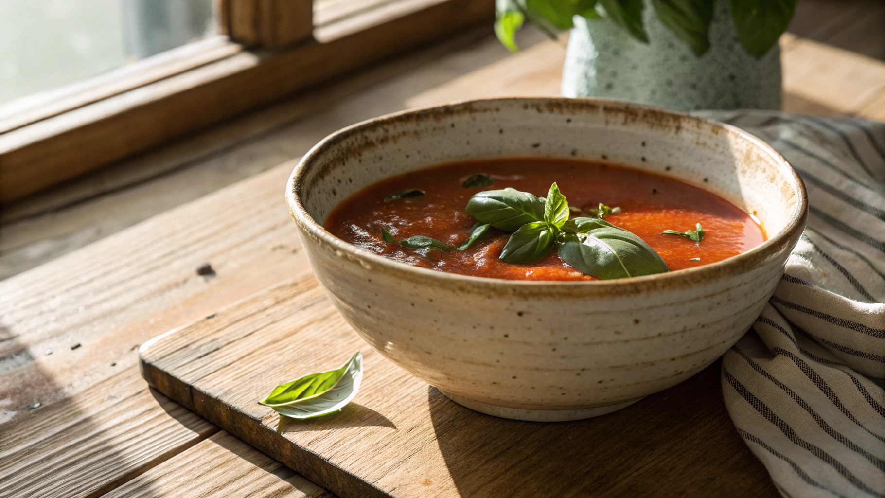Creamy Keto Tomato Bisque Soup