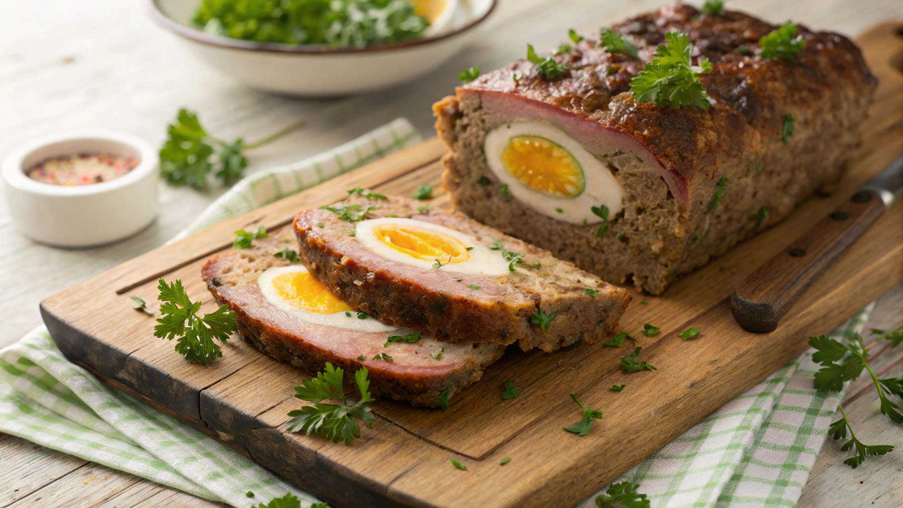 Easy Keto Easter Egg Meatloaf