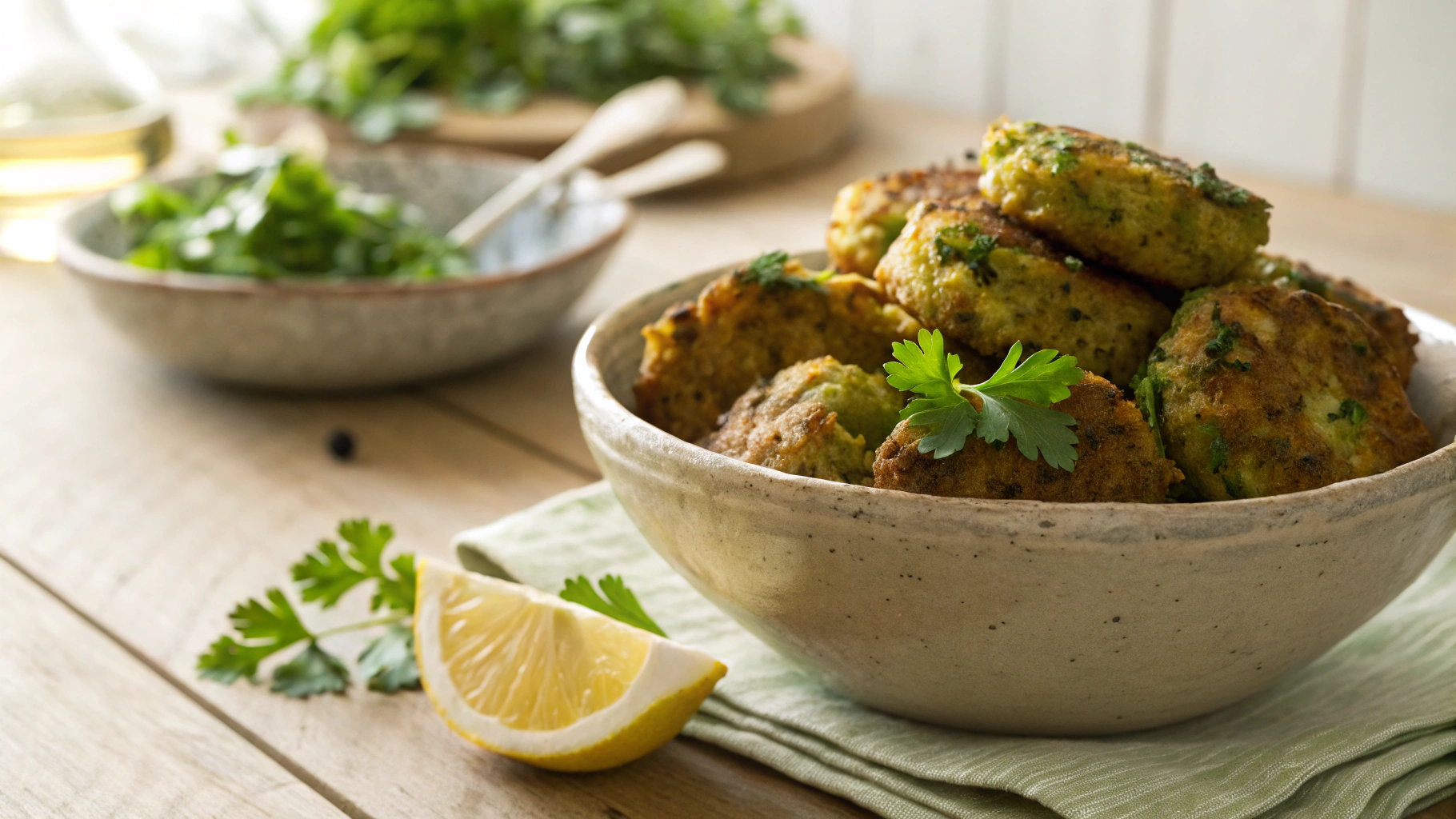 Healthy Whole Food Keto Broccoli Fritters