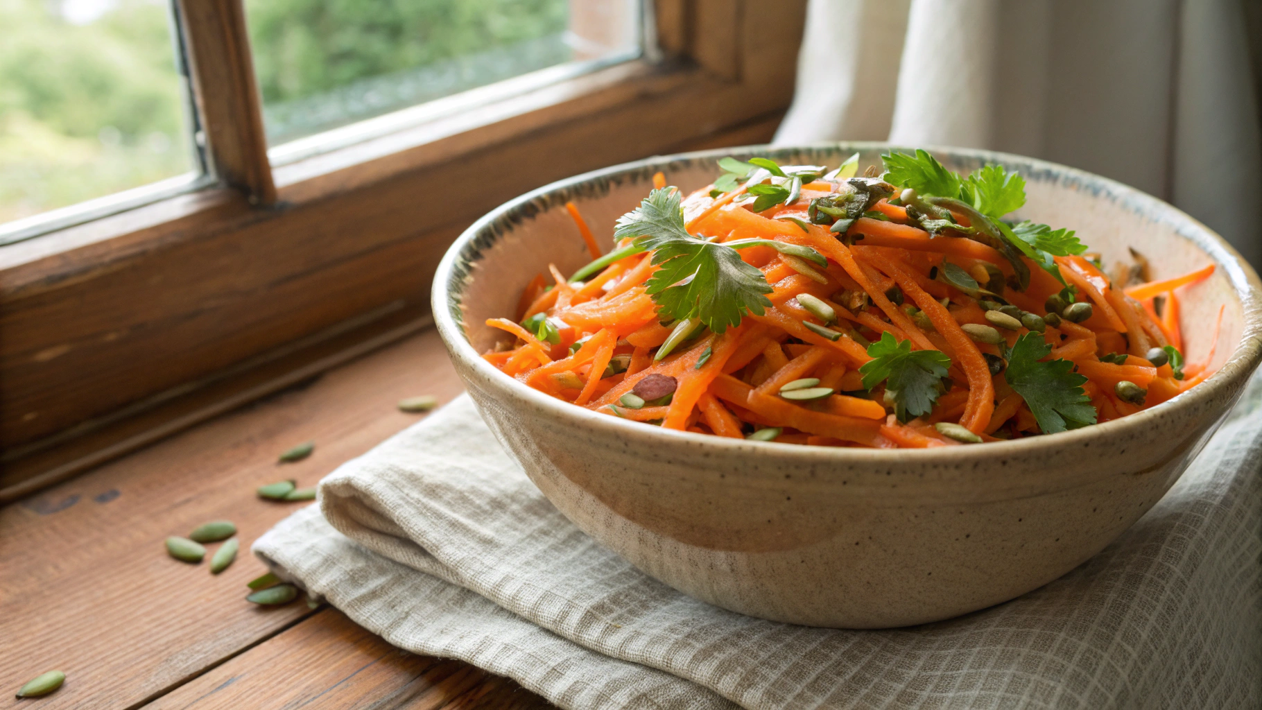 Healthy Whole Food Carrot Salad