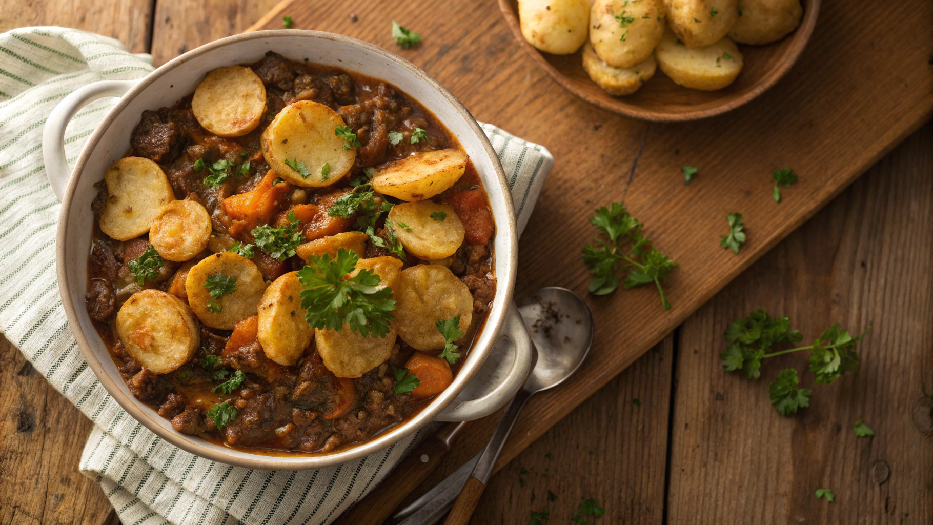 Healthy Whole Food Minced Beef Hotpot