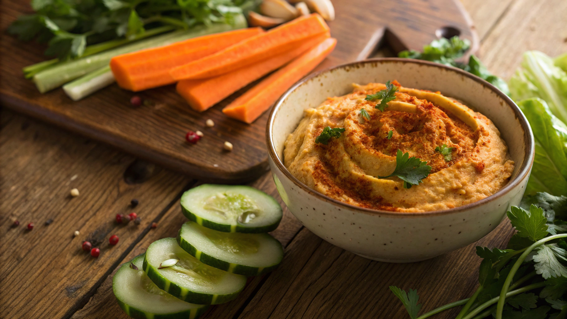 Healthy Whole Food Roasted Pumpkin Hummus