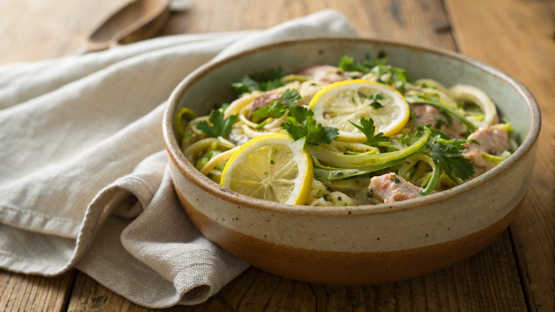 Healthy Whole Food Low Carb Tuna Casserole Dinner