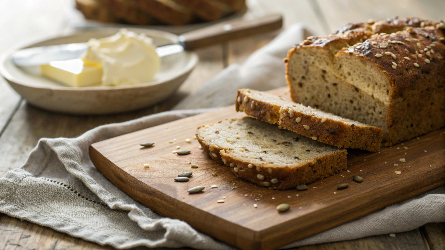 High Protein Keto Bread Loaf