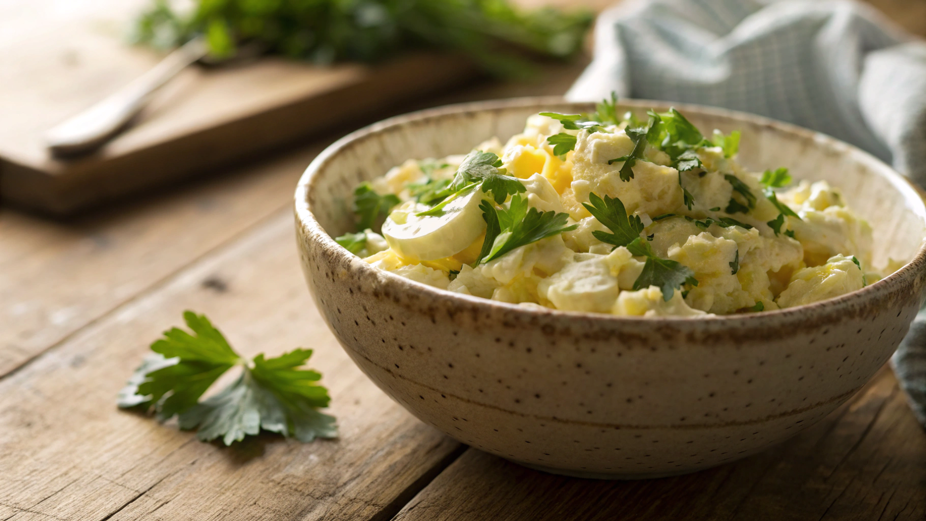 Keto 2-Ingredient Egg Fast Salad