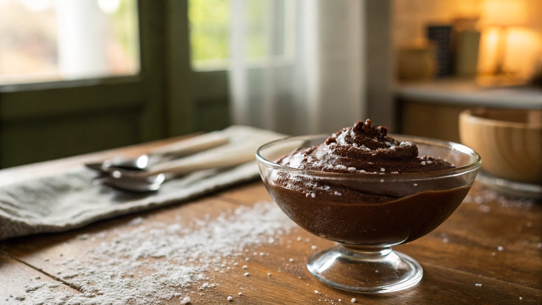 Low Carb 3-Ingredient Chocolate Ganache Mousse