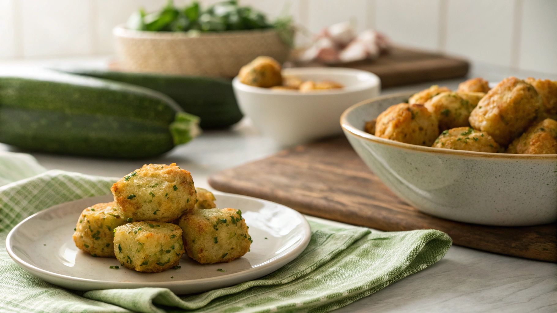 Keto 3-Step Zucchini Tater Tots
