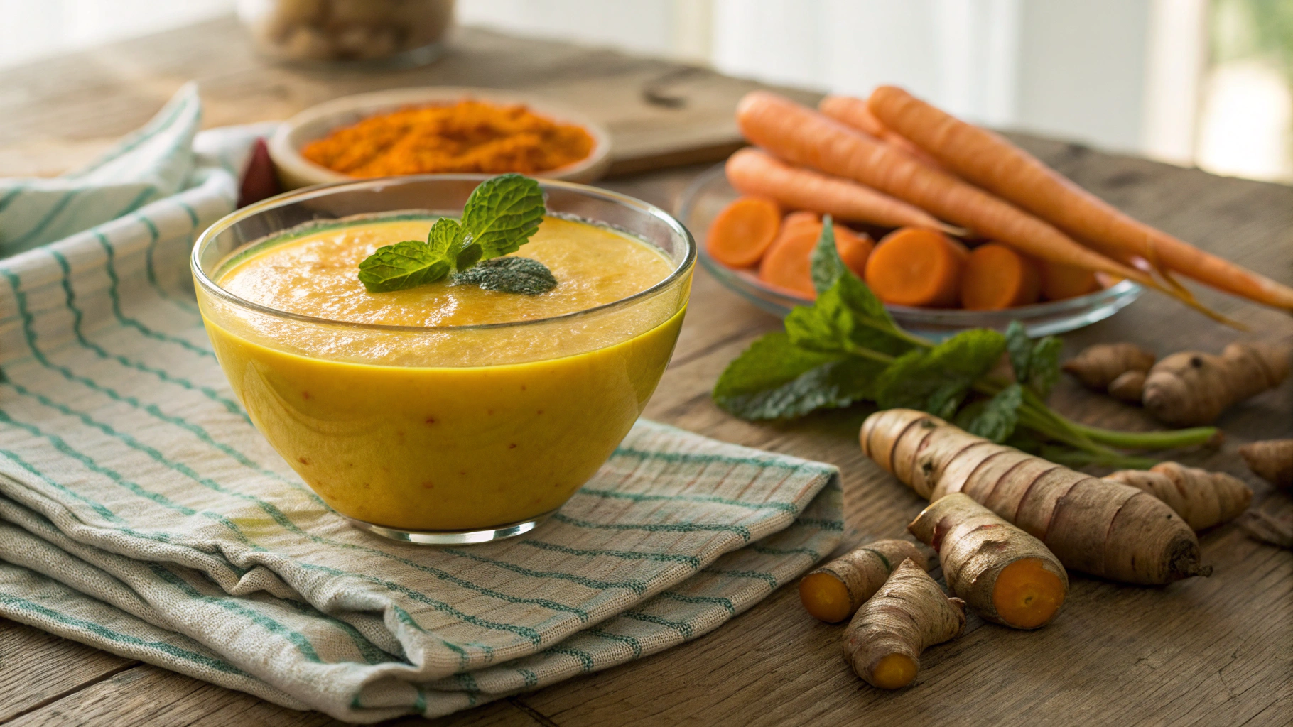 Keto 5-Ingredient Turmeric Smoothie