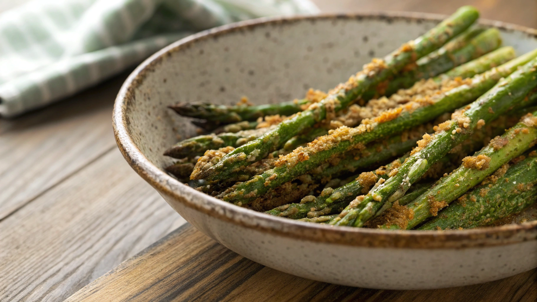 Keto Air Fried Crispy Asparagus