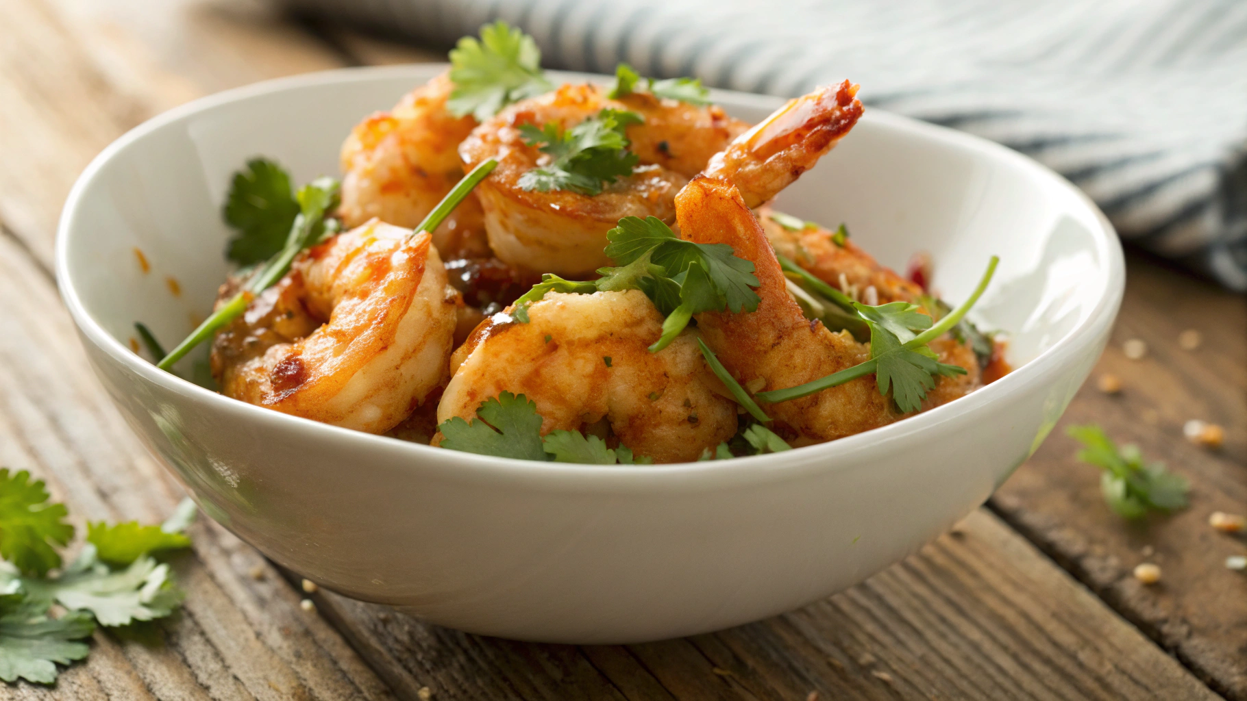 Keto Air Fryer Coconut Shrimp w Spicy Honey Sauce