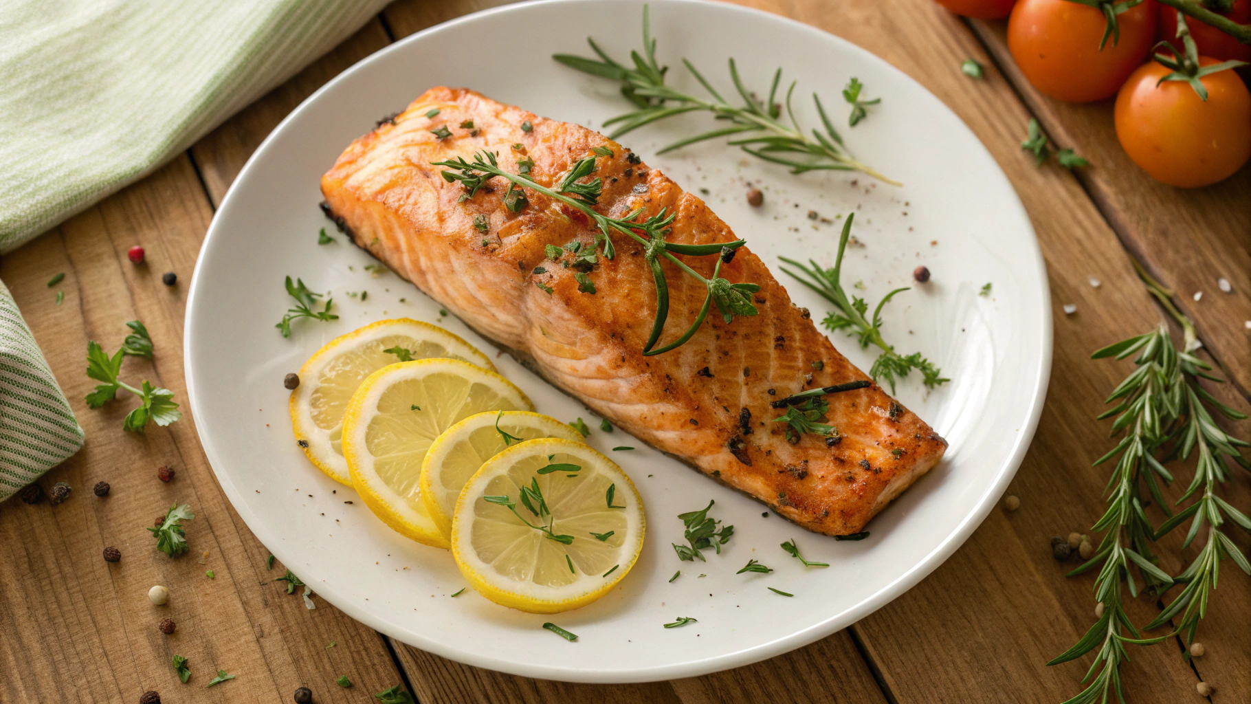 Keto Air Fryer Salmon