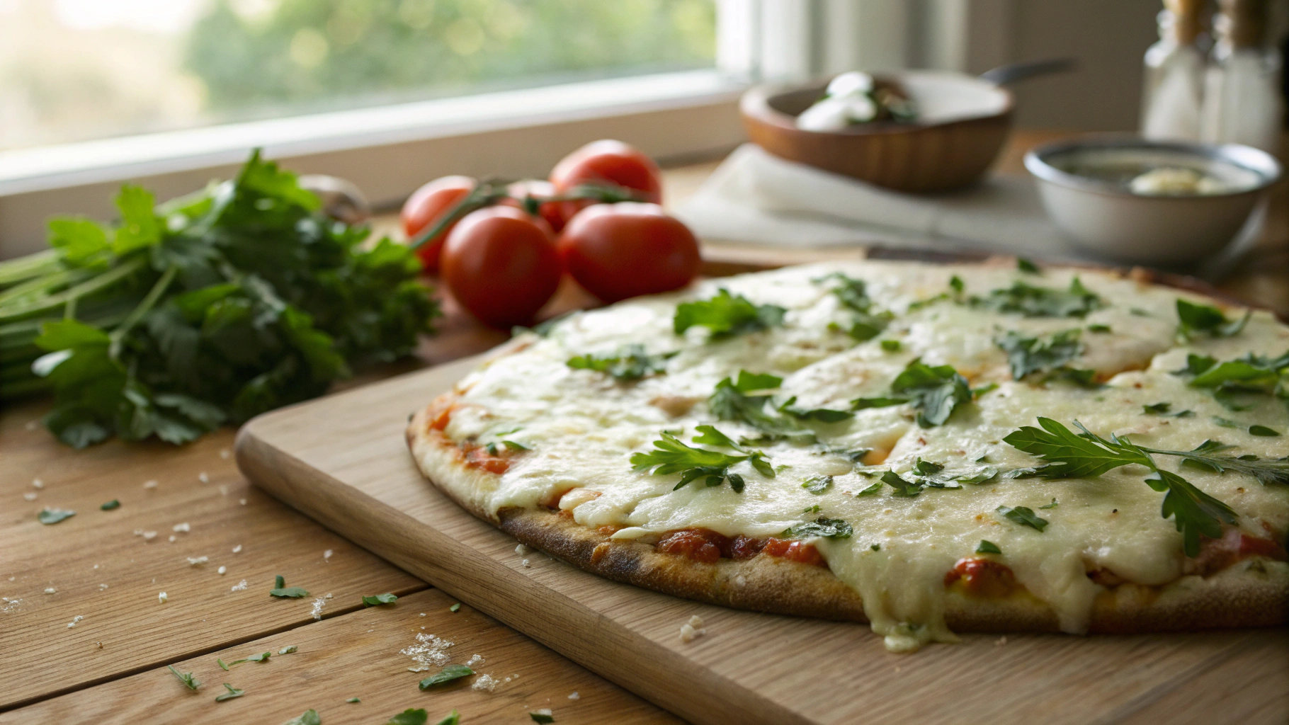 Keto Alfredo White Pizza Sauce