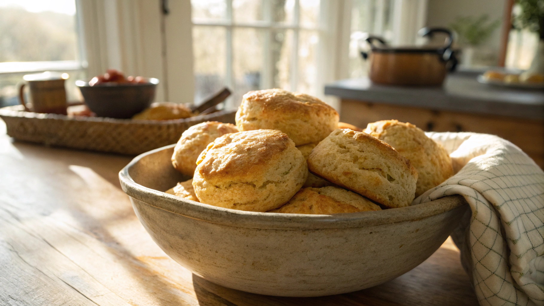 Keto Almond Drop Biscuits