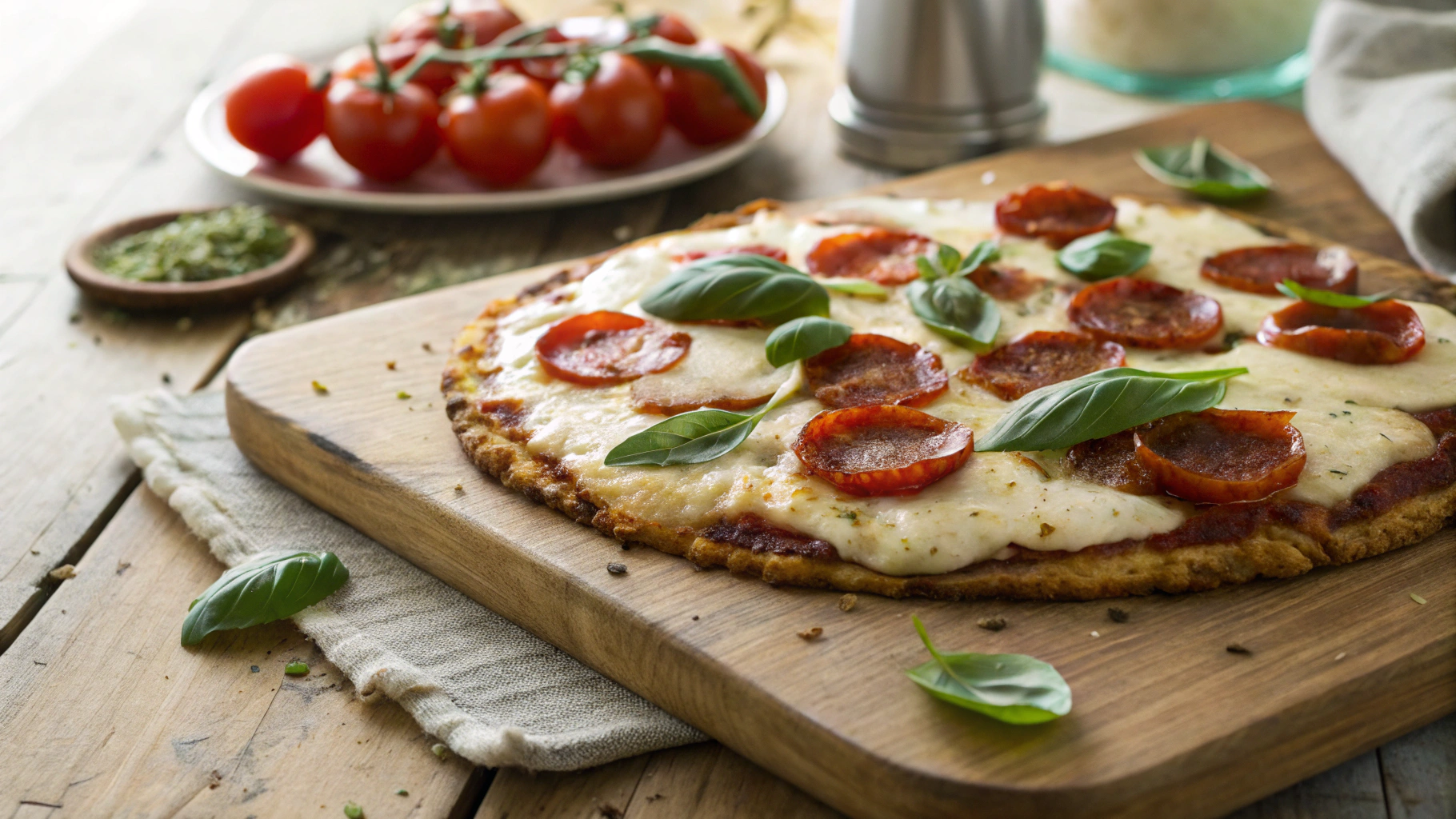 Keto Almond Flour Pizza Crust Base
