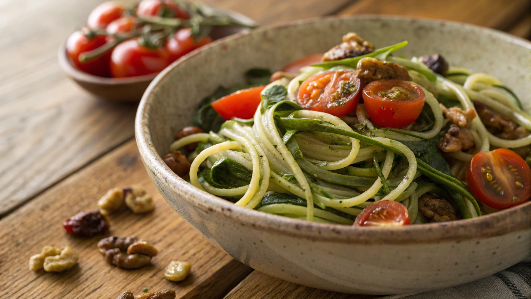 Keto Anchovy And Caper Spaghetti