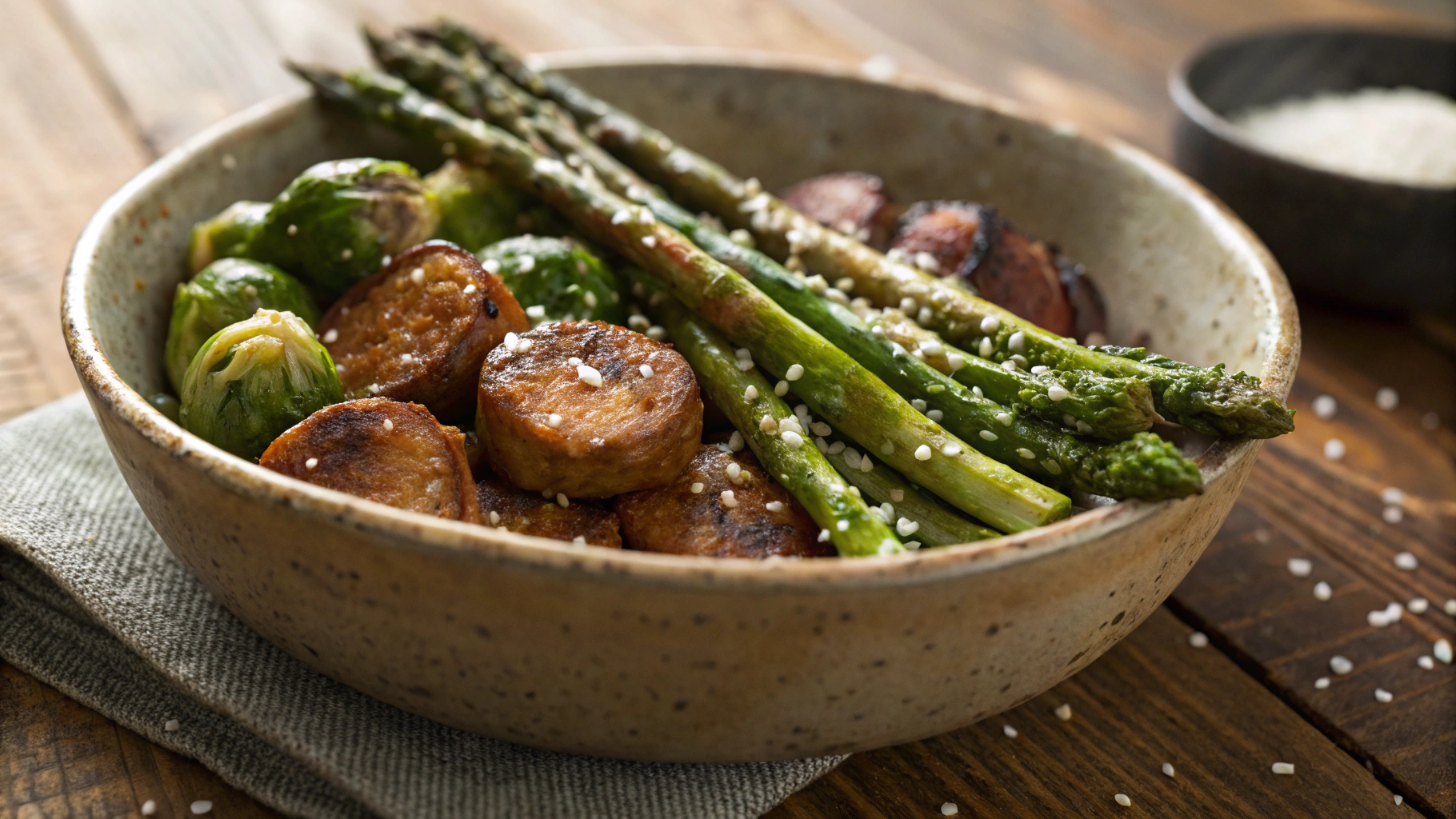 Low Carb Andouille Sausage Meal Prep