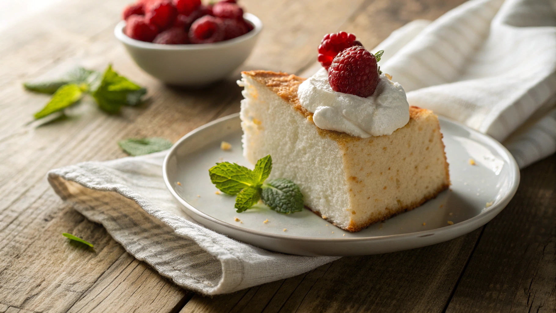 Keto Angel Food Cake