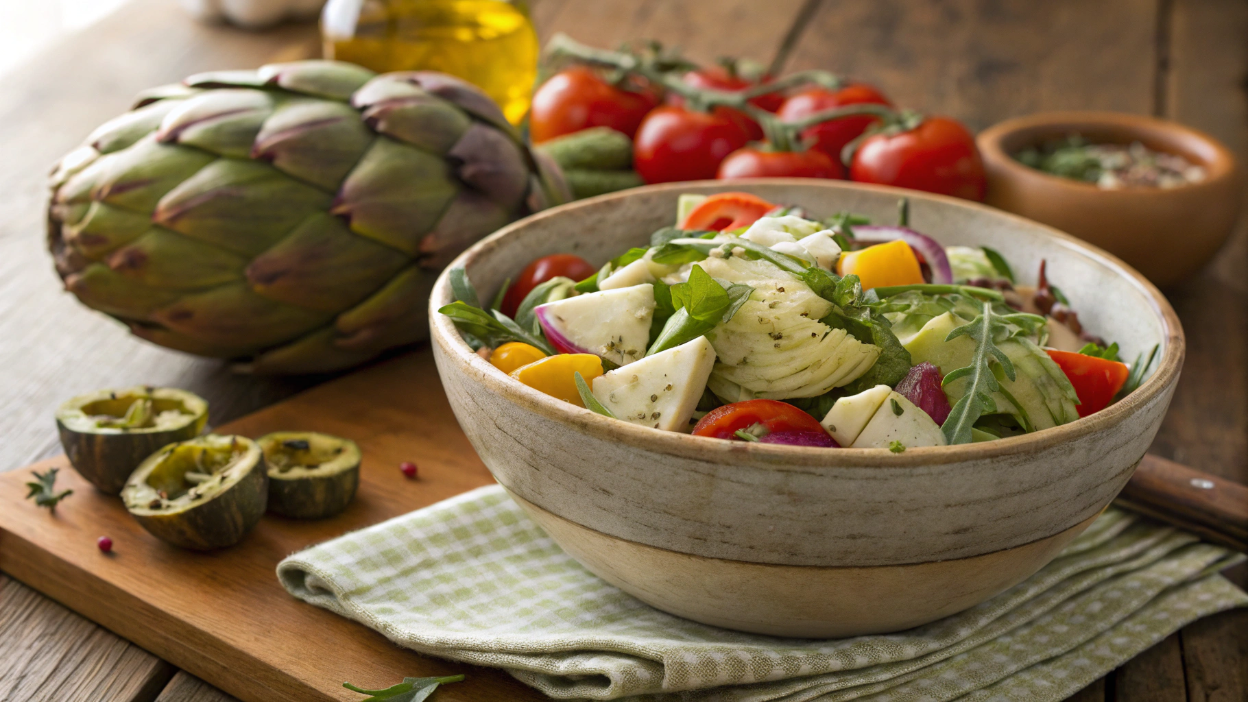 Keto Artichoke Salad