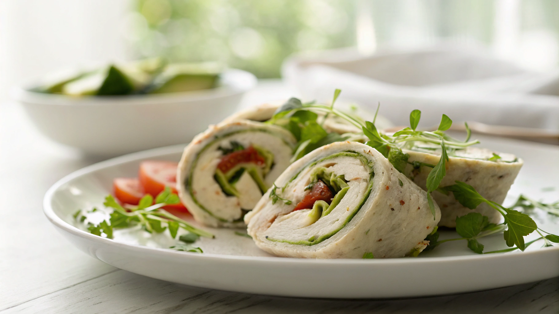 Keto Avocado Turkey Rollups