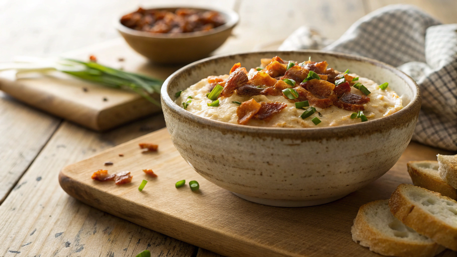 Keto Bacon And Cheese Dip